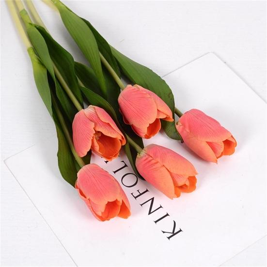 Отличный искусственный цветок, яркий цвет, легкий, реалистичный вид