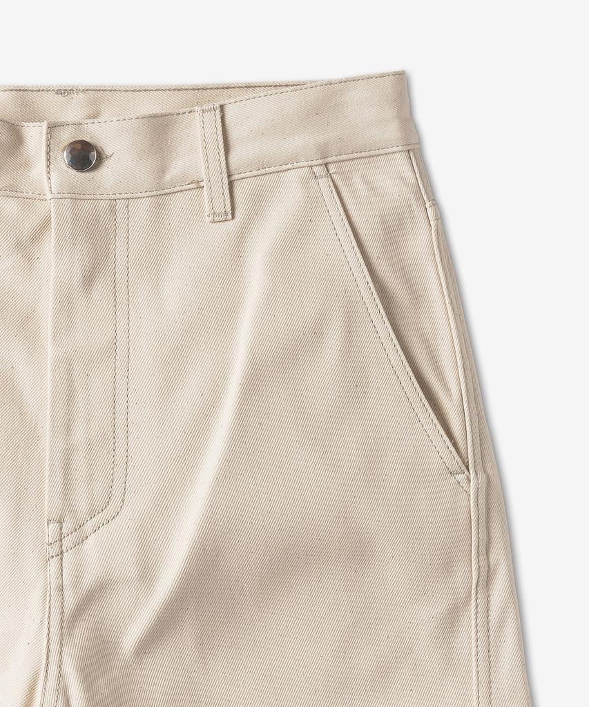 OAMC Straight Cortes Pants - Natural White / 23A28Oau24Cot00898108