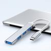 Практичный USB-разветвитель Компактный универсальный USB-хаб-адаптер Док-станция расширения 4-в-1 USB3.0 Type-C 3.0