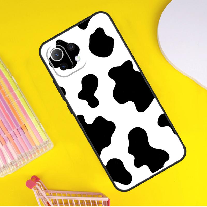 Spotted Cow Skin Print Cover For Xiaomi 14 Ultra 13 11T 12T 13T 14T Pro POCO X7 X6 Pro X3 X5 F3 F5 M6 F6 Pro Case