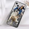 Bullfight Bull Fighter Case For iPhone 14 16 15 Pro Max 11 12 13 Mini 7 8 Plus X XR XS MAX Soft Shockproof Cover