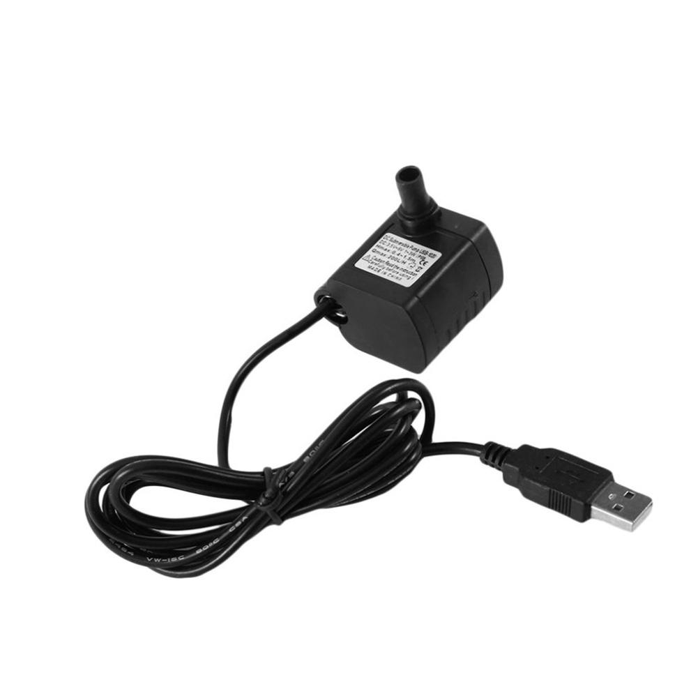 3W USB-1020 DC3.5V-9V Мини погружной водяной насос для аквариума Пейзаж Аквариум