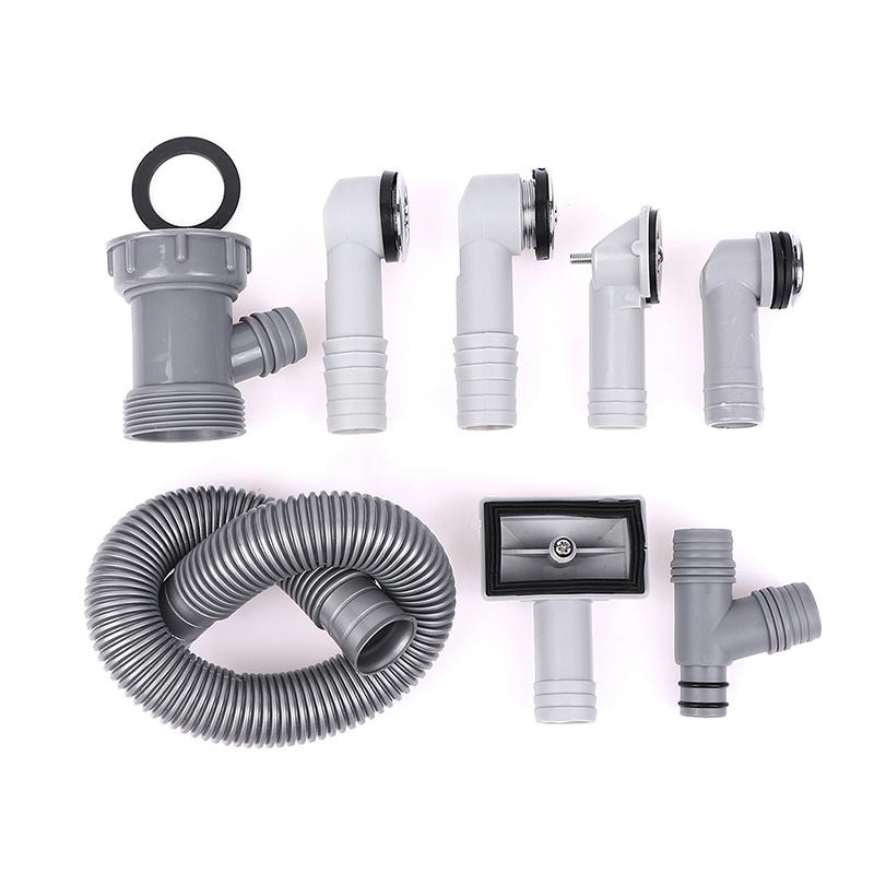 Кухонная раковина, переливное отверстие, дренажная водопроводная труба, три звена, соединитель для раковины