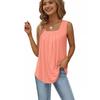 Sleeveless Base T-Shirt Solid Color Camisole Vest Women'S Fashion Inner Top Versatile For Spring And Summer Sexy And Comfortable