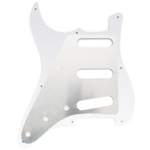 Musiclily Pro 8-отверстий Пикгард для Stratocaster ST, SSS, 4-составной, Коричневая черепаха, для 2008-2019 Китайского производства Squier Classic Vibe SQ CV 50s Reissue Vint