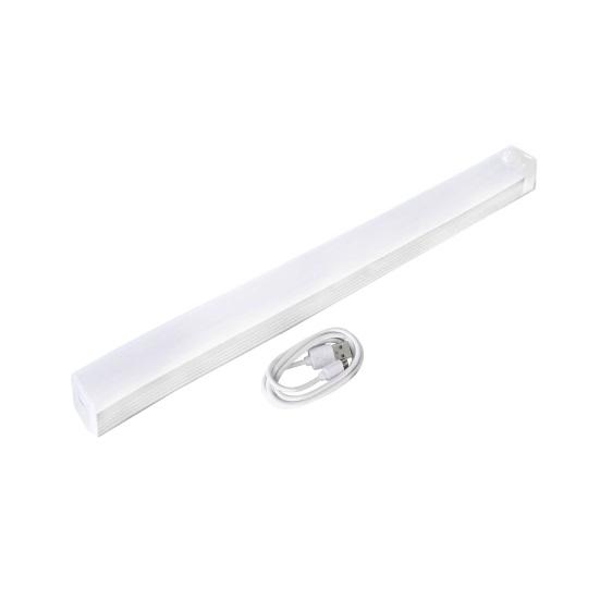 10/20/30СМ Светодиодный светильник с датчиком движения PIR, Перезаряжаемый через USB, Беспроводной ночник для спальни