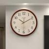 Современные модные настенные часы Простые настенные часы для гостиной Бесшумные круглые часы для спальни Креативные скандинавские аксессуары для домашнего декора