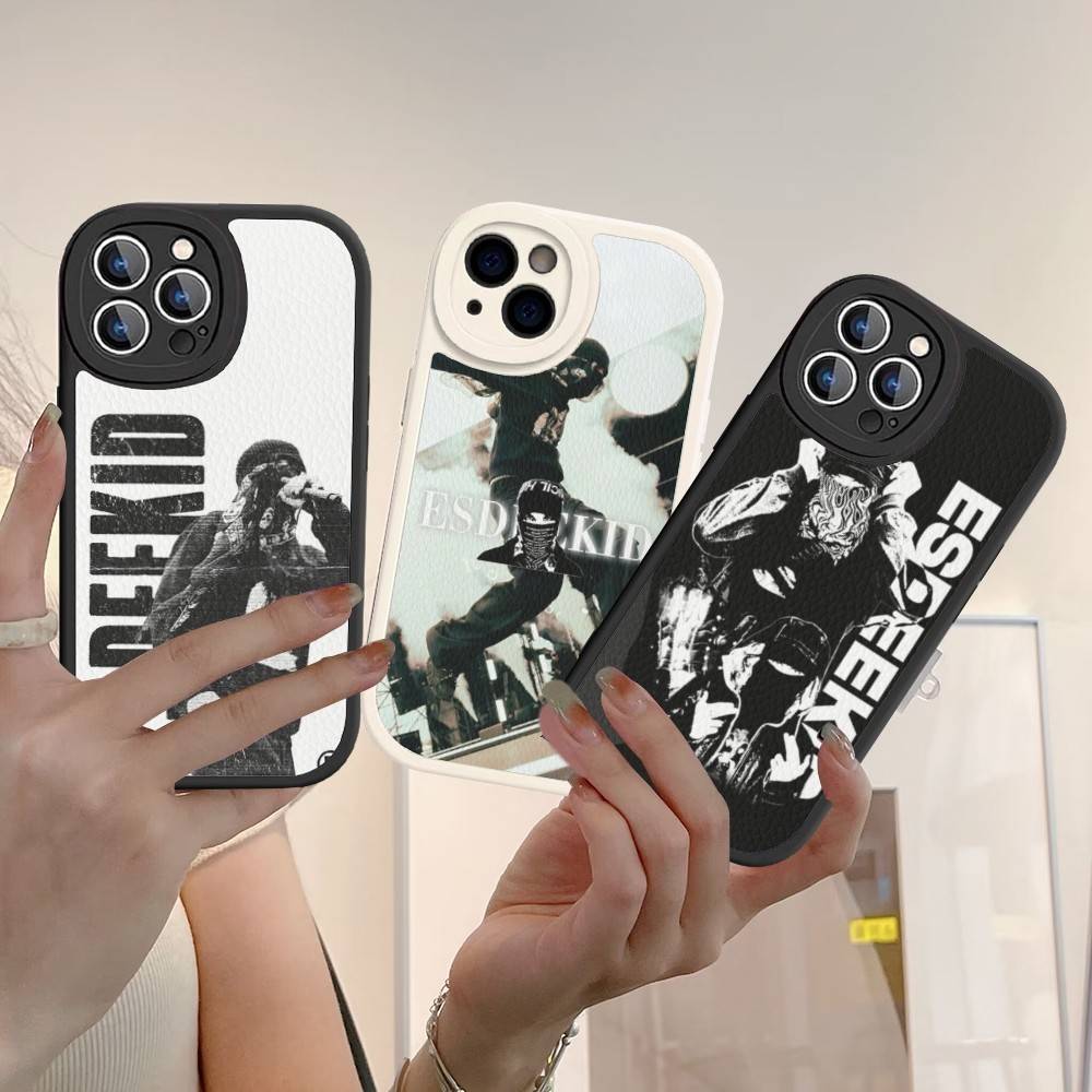 Чехол для телефона Singer E-EsDeeKid из кожи для IPhone 16 15 14 13 12 11 Pro Max Plus