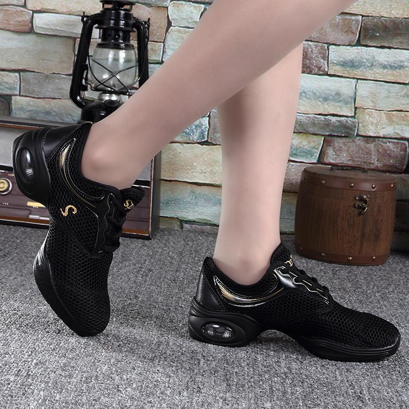 Женская обувь, обувь на воздушной подушке, танцевальная обувь, спортивная обувь, уличная обувь с дышащей сеткой, женские кроссовки