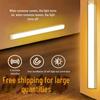 Магнитная зарядка светодиодный индукционный ночной светильник для винного шкафа, гардероба, общежития. Длинная полоса ламп для оптовой продажи.