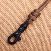 1PC  Keychain Paracord Military Braided Nylon Lanyard With Plastic Buckle High Strength Parachute Cord Camping Equipment Kit