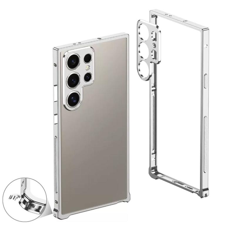 Aluminium Alloy Frame Bumper Case For Samsung Galaxy S26 Ultra Plus S25 Ultra S23Ultra S24Ultra Alloy Metal Lens Protector Cover