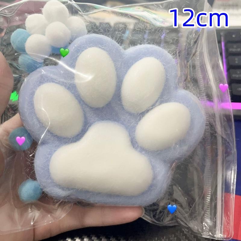 12/14 см Большие Кошачьи Лапки Сквиши Игрушки Ручной работы Ультра Мягкие Таба Сквиши Большие Кошачьи Лапки Сжималки Игрушки-антистресс для Снятия Стресса