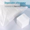 100 Утолщенных Одноразовых Наволочек из Нетканого Материала для Путешествий, Салона Красоты и Отеля - Дышащие и Защищающие от Загрязнений