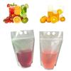 50Pcs Disposable Seal Pouches Frosted Smoothie Bags New Juice Drinking Bags