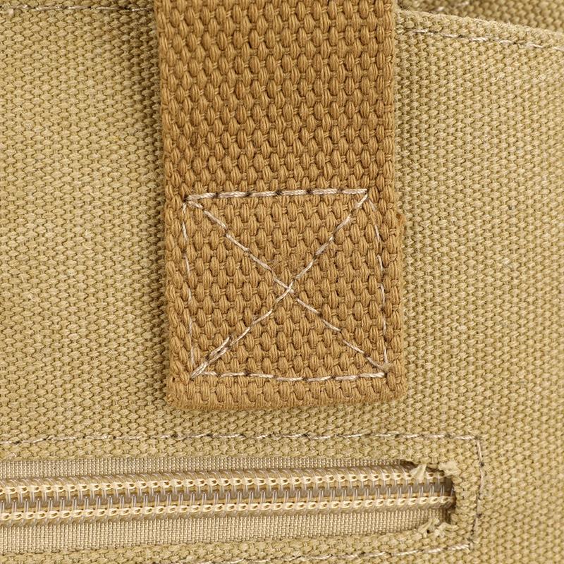 Женская сумка через плечо, большая вместительная сумка из холста