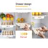 Refrigerator Drawer Type Egg Fruit Storage Box Kitchen Accessories Organizer Shelf Fridge Storage Shelf