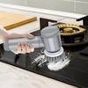 Electric Cleaning Brush Cordless Powerful 360-Degree Spin Scrubber Kitchen Bathroom Floors Tiles