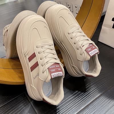 Весна новая женская обувь студенческая повседневная обувь на платформе универсальные одинарные туфли женские