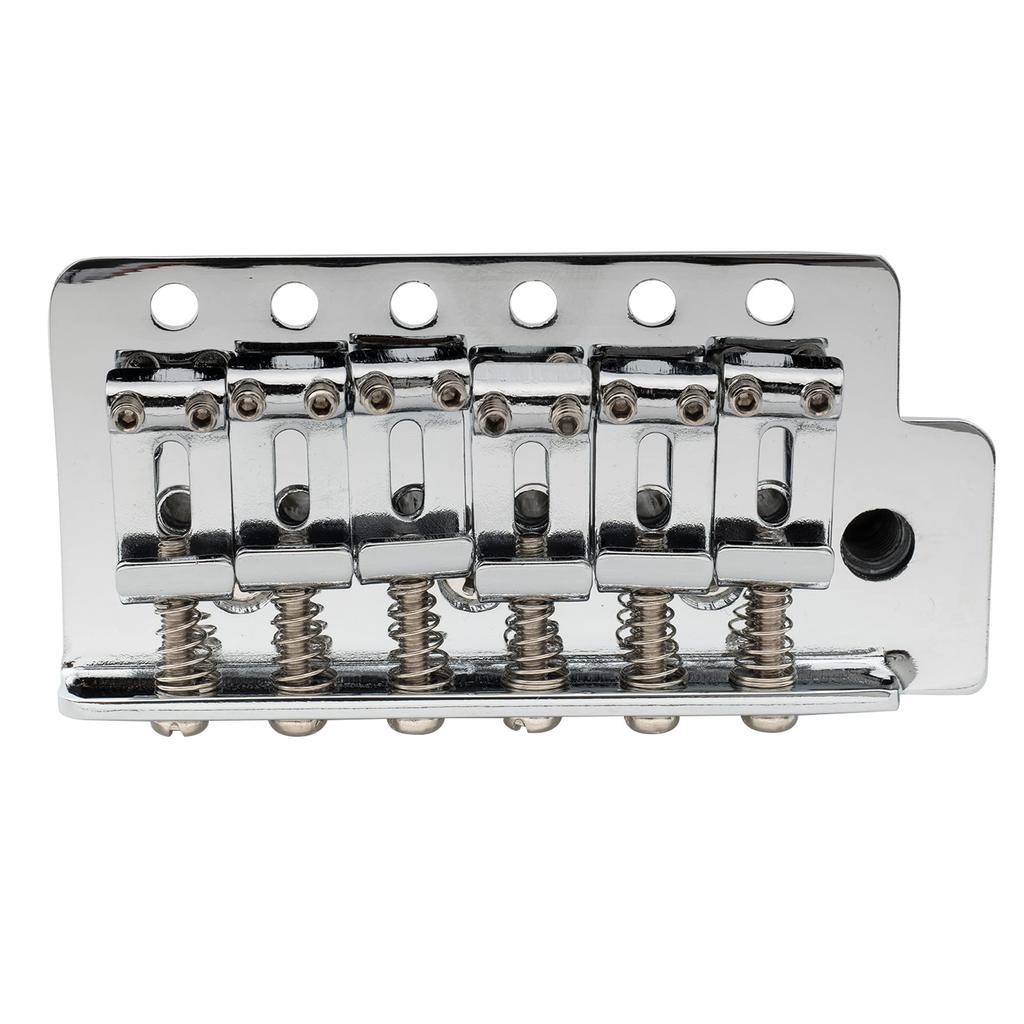 Musiclily Pro Vintage 6 Point Tremolo Unit Bridge 36mm for Short Block Squier Strat Electric Chrome 10.5mm Guitar,