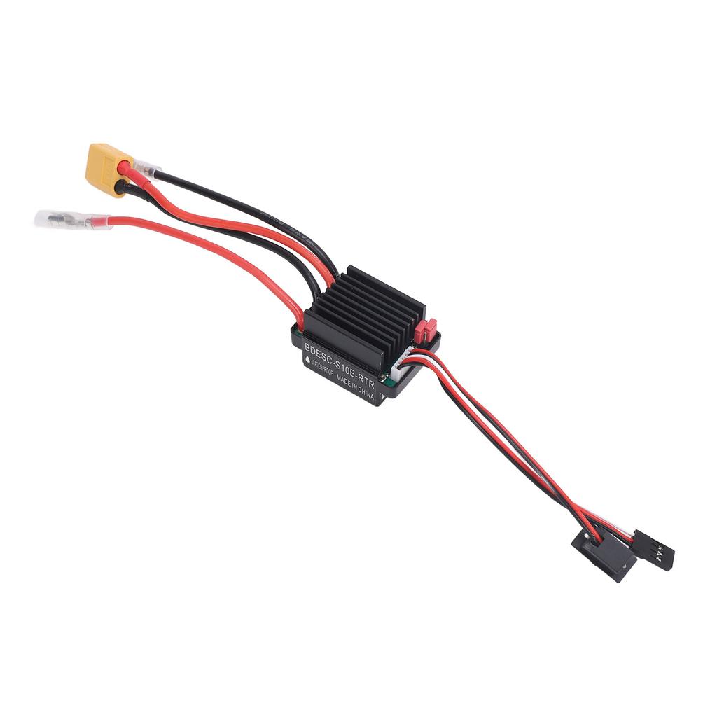 320A 60A RC Регулятор скорости для коллекторного двигателя Высоковольтный Водонепроницаемый Двунаправленный Электронный регулятор скорости с разъемом XT60 для коллекторных двигателей 390 540 550