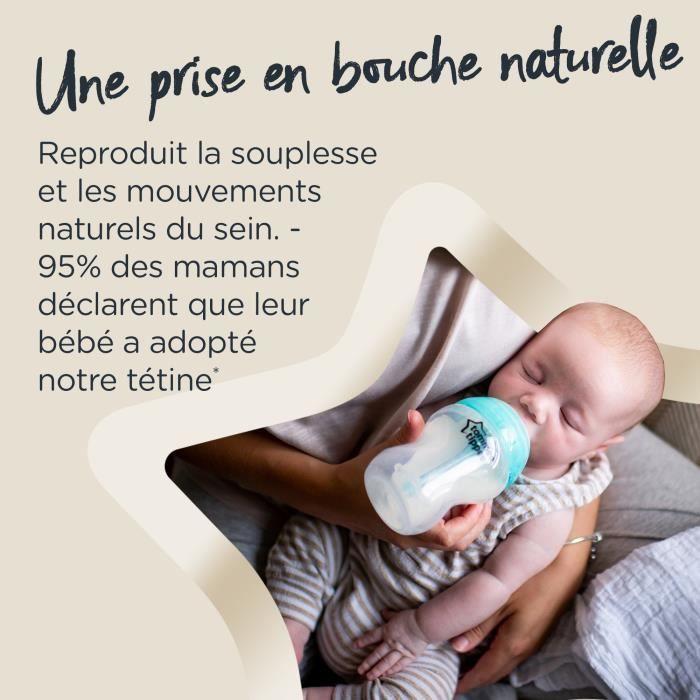 Tétines à débit moyen anti-colique avancé - TOMMEE TIPPEE - Lot de 2