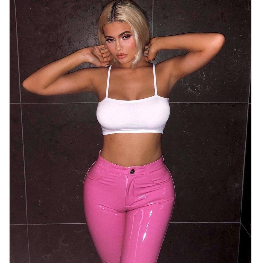 Женские брюки из искусственной кожи из латекса, брюки с пуш-ап, узкие брюки с высокой талией, осень-зима, однотонные сексуальные брюки, женские