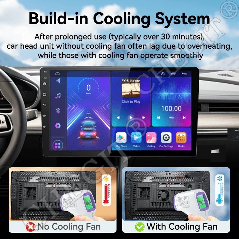 Universal Android 13 7"/9"/10"2Din Car Radio Autoradio Audio 64G GPS BT Wireless Carpaly Multimedia Player For Hyundai Nissan