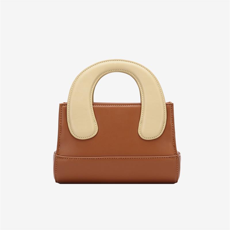 Summer Cute Portable Cowhide Women'S Bag Premium Leather Messenger Bag Small Bag Single Shoulder Women'S Small Square Bag