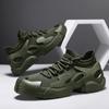 2024 New Style Men's Shoes Pair Flying Woven Mech Shoes Octopus Sock Shoes Thick Soles and Breathable Sneakers 39-44