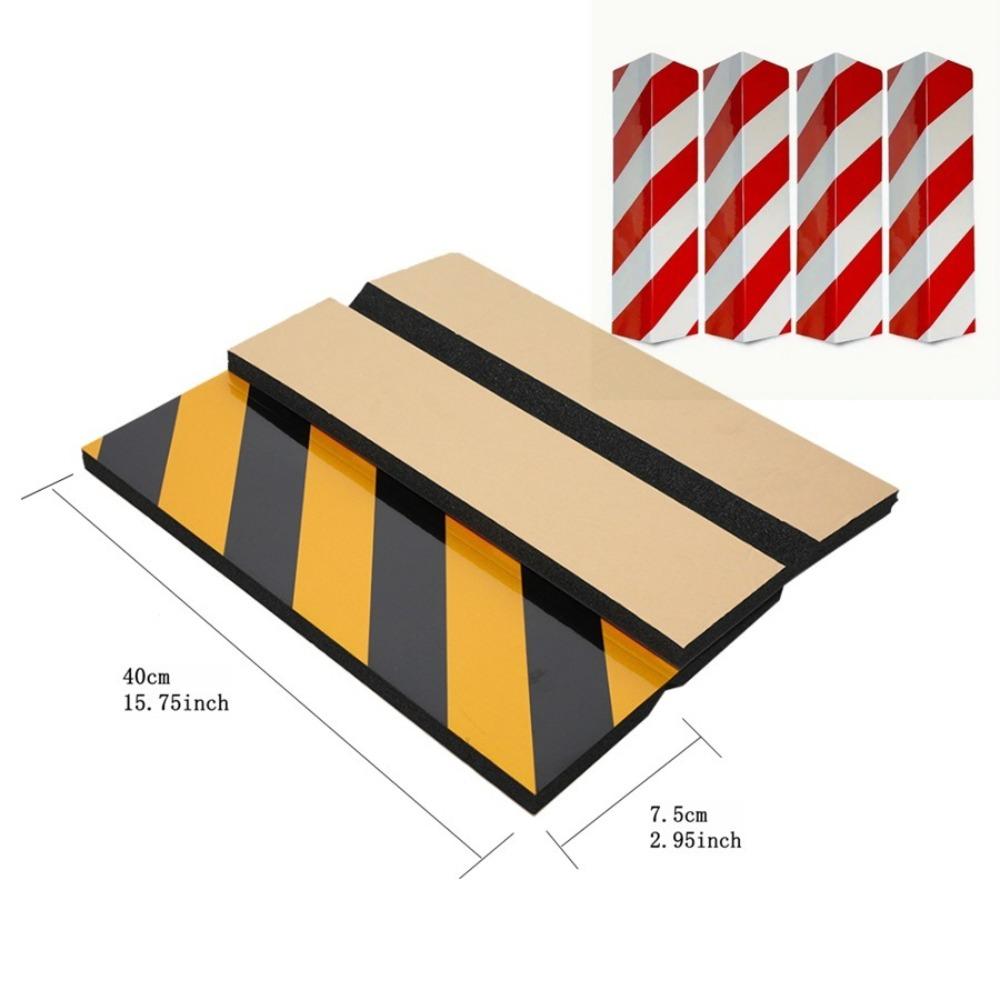 Защита стены гаража от царапин, пенопластовая кромка, предупреждающий знак, наклейка на автомобиль, угловая защита для стены, автомобиль