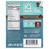 IQBAR Plant Protein Bar, Toasted Coconut Chips, 12 Bars, 45g (1.6oz) Each