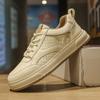 Luxury Brand Comfortable Driving Flats Summer Men Casual Shoes All-match Skate Footwear Men New Leather Fashion Men Sneakers