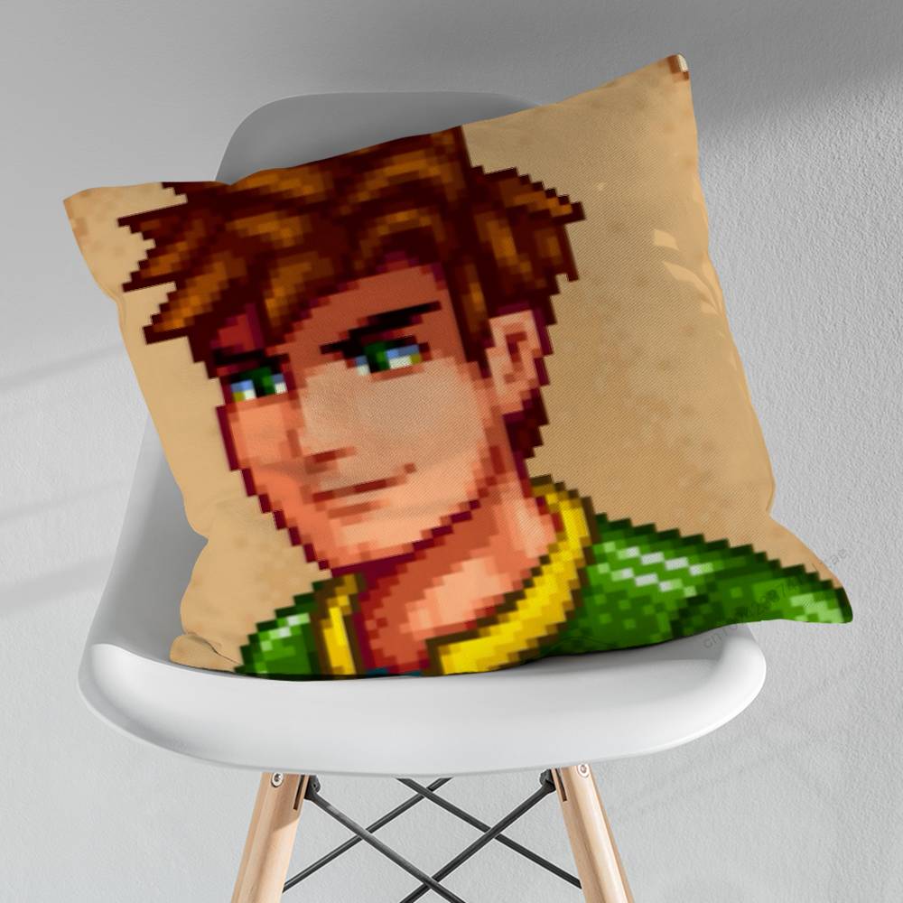 SStardew VValley Game Pillow Case For 30x30cm45x45cm55x55cm For Home Bedroom Decoration And Protector