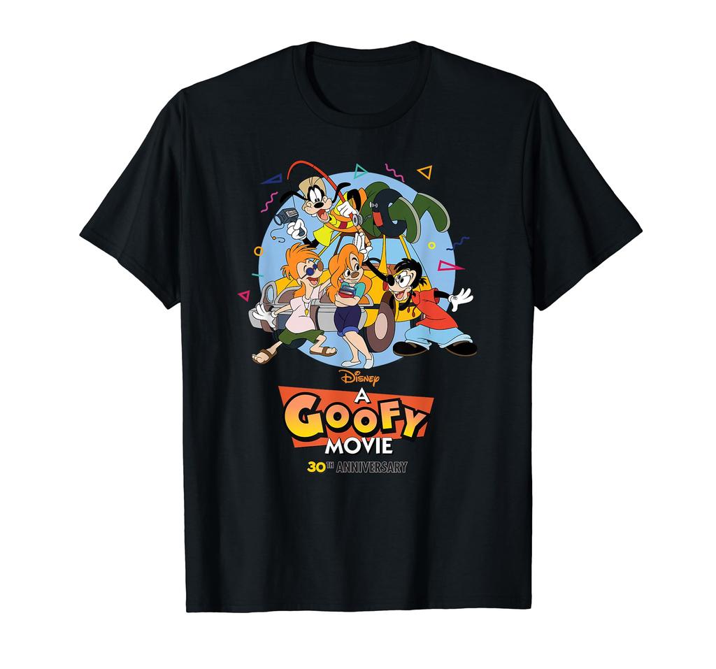 Disney A Goofy Movie 30th Anniversary Retro 90s Road Trip T-Shirt