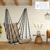 Large Soft Leather Velvet Hammock Hanging Swing for Adults/Jhula/Swing for Balcony/Swinging Chair/Home Swing 200 Kgs