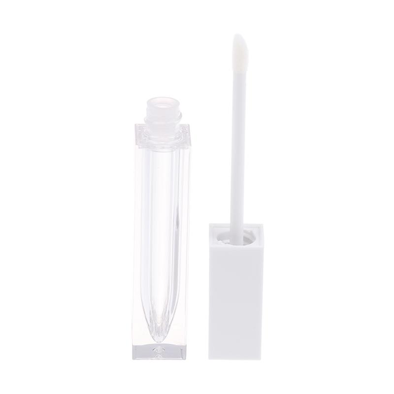 7Ml Square Lip Gloss Tubes Liquid Lipstick Bottle Empty Refillable Cosmetic Packing Container Lipgloss Sample Bottle For Diy