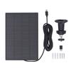 5W 5V Solar Panel for Security Camera IP66 Water Proof Outdoor Wireless Camera Charger with Micro