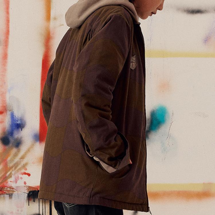 New Vans Asian Artist Co Brand Jackets & Coats Men's Chocolate VN000KVFE95