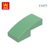 310 шт./лот 11477 Наклонный изогнутый блок 2x1x2/3 Детали для сборки MOC Цветные Аксессуары Совместим с Кирпичиками СДЕЛАЙ САМ Детская игрушка Детали для сборки