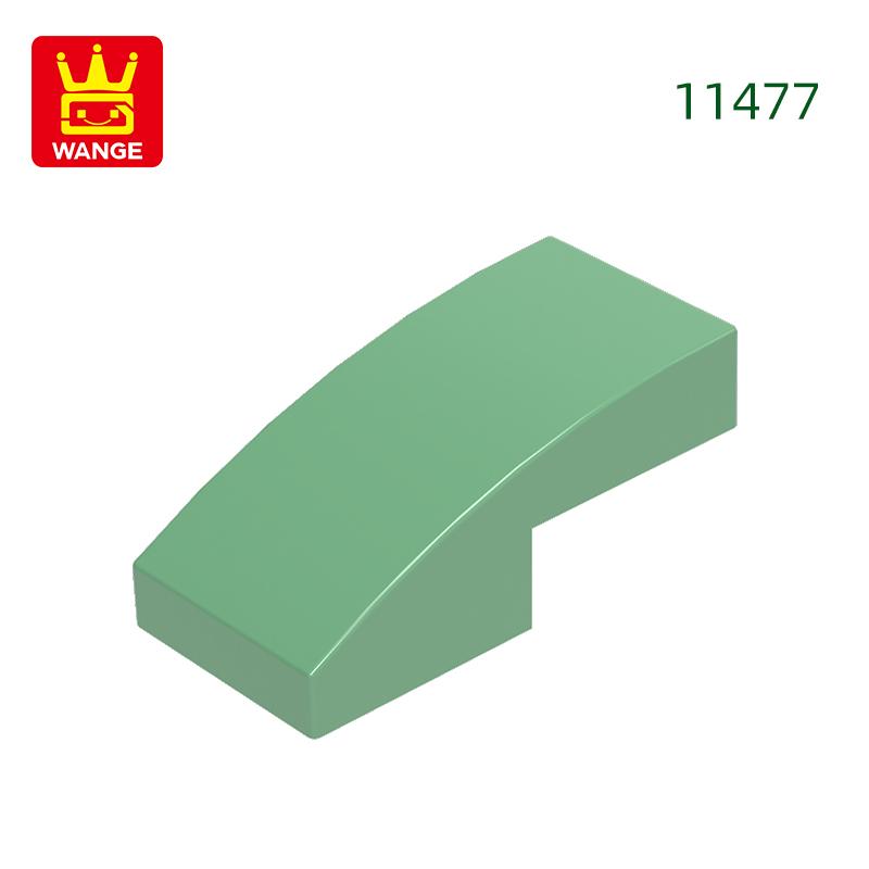 310 шт./лот 11477 Наклонный изогнутый блок 2x1x2/3 Детали для сборки MOC Цветные Аксессуары Совместим с Кирпичиками СДЕЛАЙ САМ Детская игрушка Детали для сборки