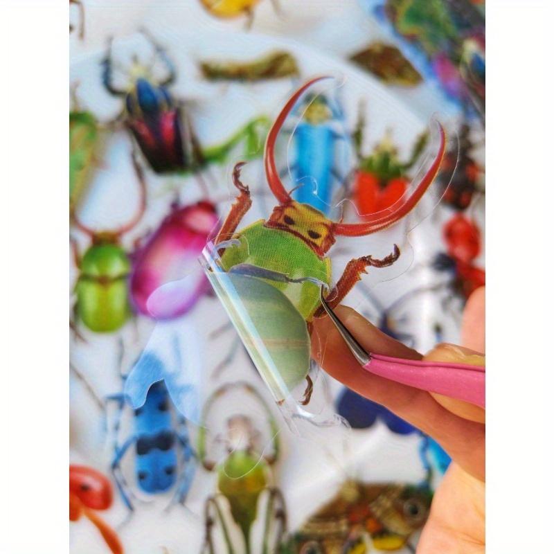 40 листов/упаковка Милые красочные птицы и насекомые Блокнот Декоративные наклейки Декоративные наклейки для скрапбукинга Этикетка Дневник Канцелярские товары Альбом Телефон