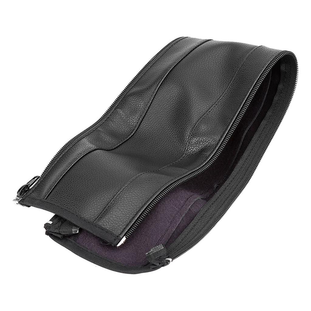 Black PU Leather Baby Stroller Bar Handlebar Armrest Protective Cover Case