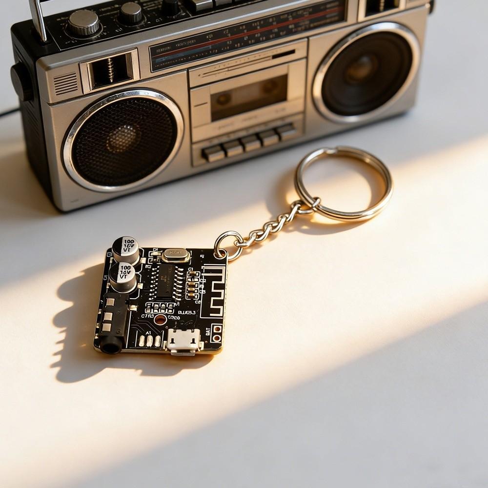 Sturdy Circuit Board Keychain Real PCB Tech Inspired Bag Keychain Fashion Accessories
