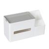 Multifunctional Tissue Box Student Desktop Organizer Pen Holder Sundry Organizer Box for Dorm Room
