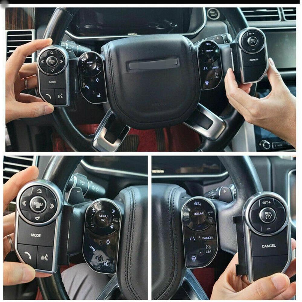 Комплект кнопок управления на руле для Range Rover Sport 14-17 L405 L462
