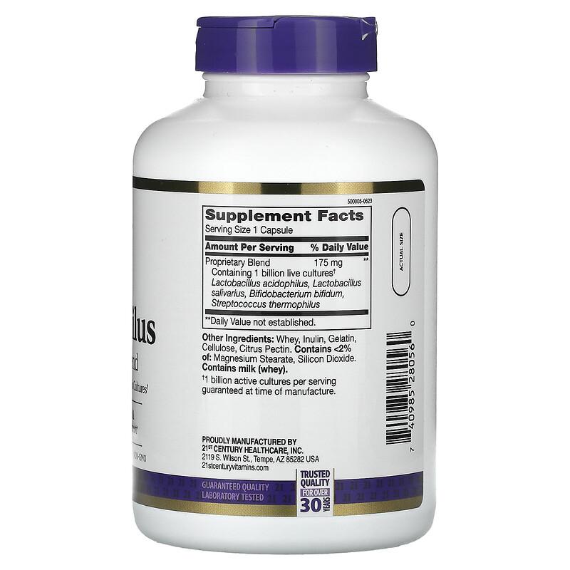 Acidophilus, Probiotic Blend, 300 Capsules