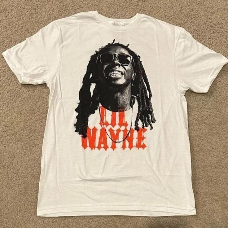 Футболки Lil Wayne Футболка Lil Wayne Винтажная футболка S- IM0680