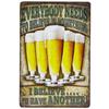Beer Metal Tin Sign Cafe Bar Pub Club Man Cave Party Vintage Decoration Posters Home Kitchen Wall Decor Art Painting Plaque
