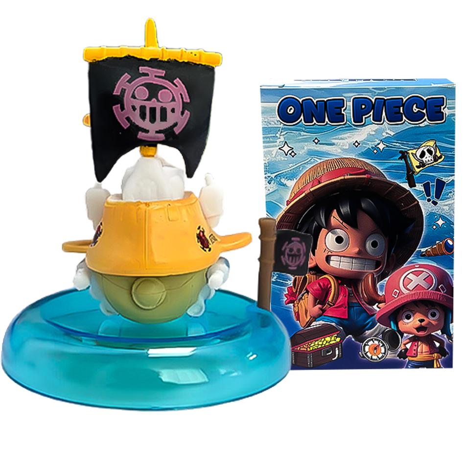 Аниме One Piece-серия Пиратский корабль Слепая коробка Мешок-сюрприз Игрушки Кукла Милая Аниме Фигурка Настольные украшения Коллекция